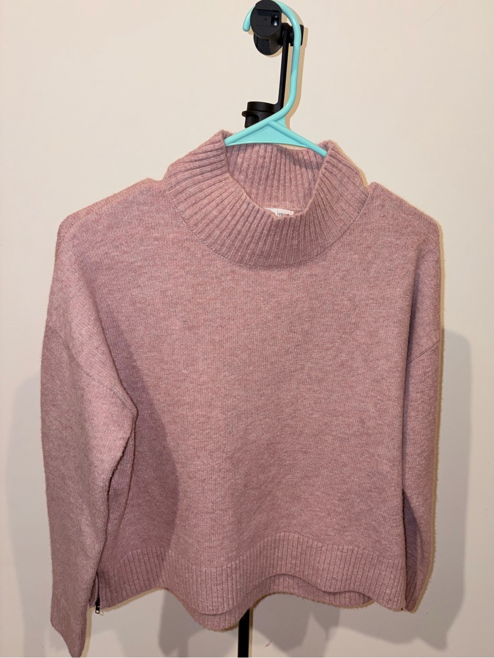 Ripe Jade Crop Nursing Knit Pink. - Picture 4 of 9